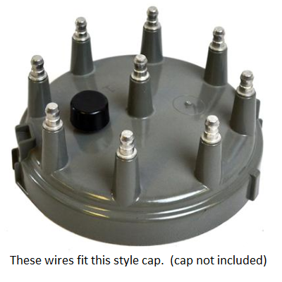 Ford Racing Spark Plug Wires Distributor Example