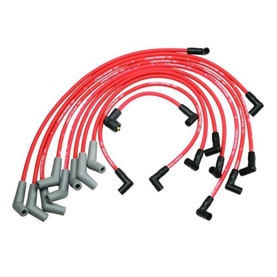 Red Ford Racing Spark Plug Wires for V8