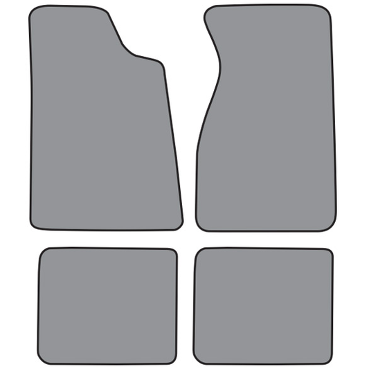 Floor Mats, Ford Mustang, Factory Correct Colors - 79 to 93