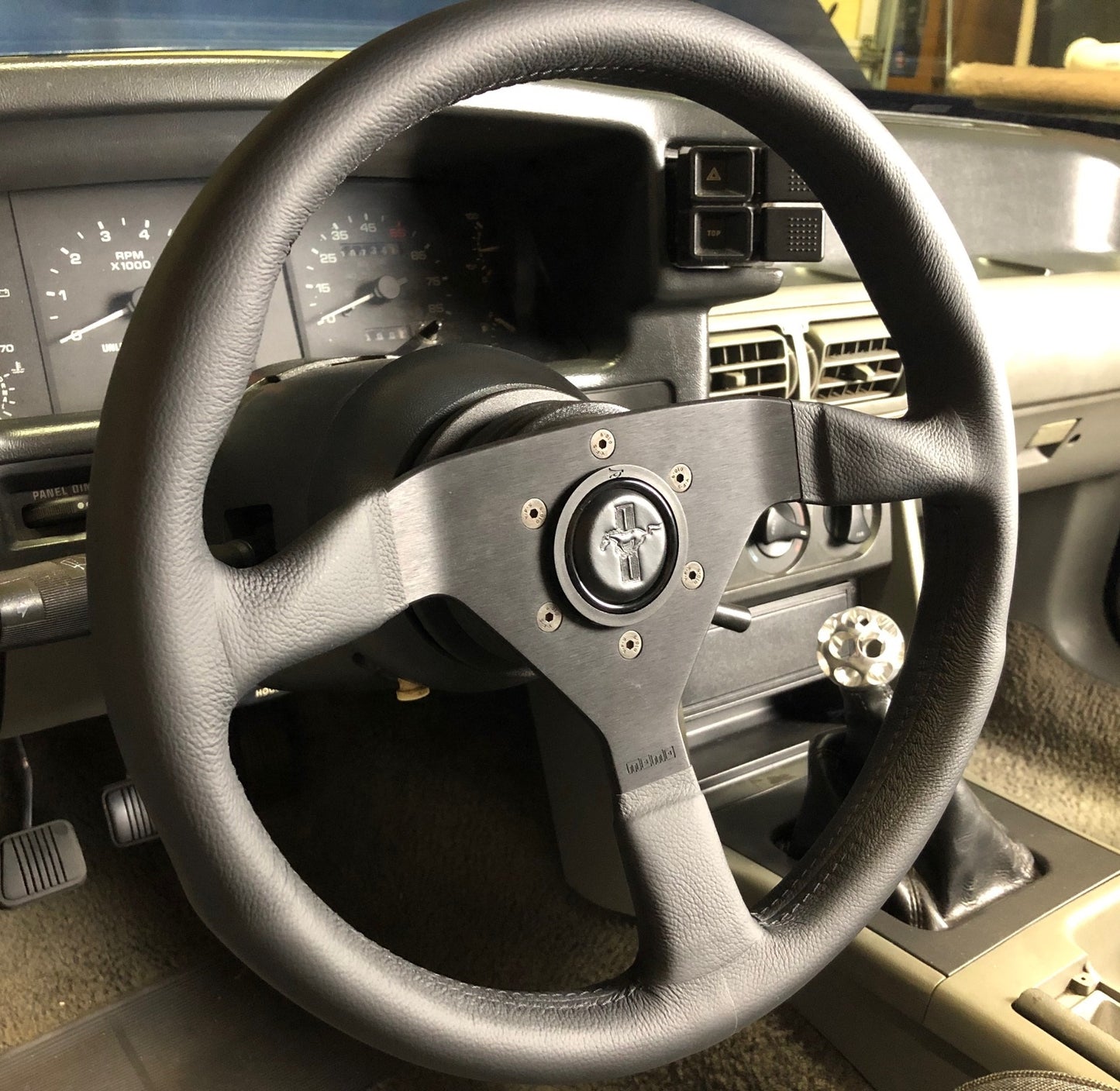 Momo Steering Wheel Kit for 1984 to 2004 Mustang