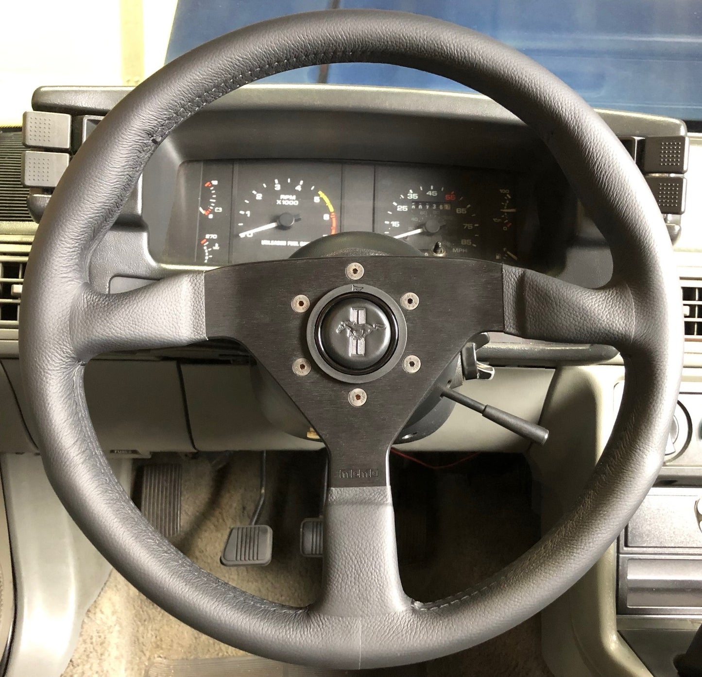 Momo Steering Wheel Kit for 1984 to 2004 Mustang
